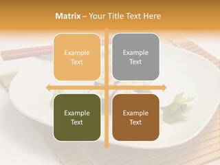 Isolated Food Product PowerPoint Template