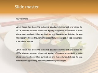 Isolated Food Product PowerPoint Template