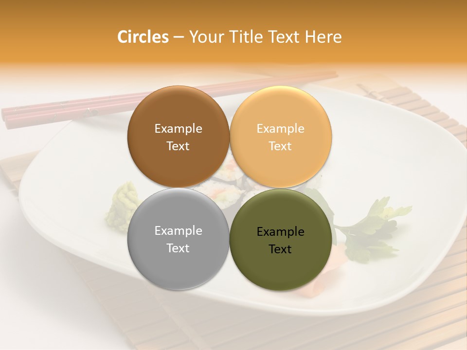 Isolated Food Product PowerPoint Template