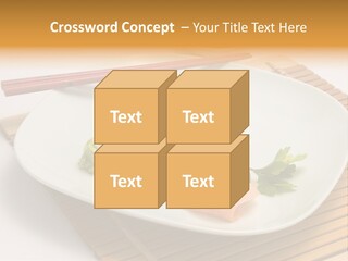 Isolated Food Product PowerPoint Template