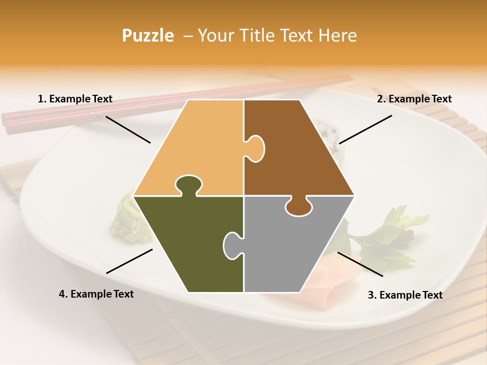 Isolated Food Product PowerPoint Template