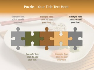 Isolated Food Product PowerPoint Template