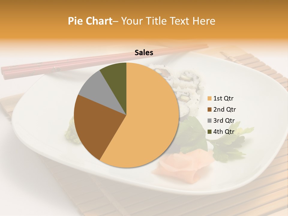 Isolated Food Product PowerPoint Template