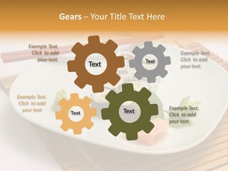 Isolated Food Product PowerPoint Template