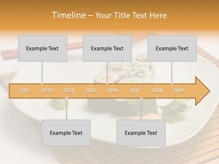 Isolated Food Product PowerPoint Template