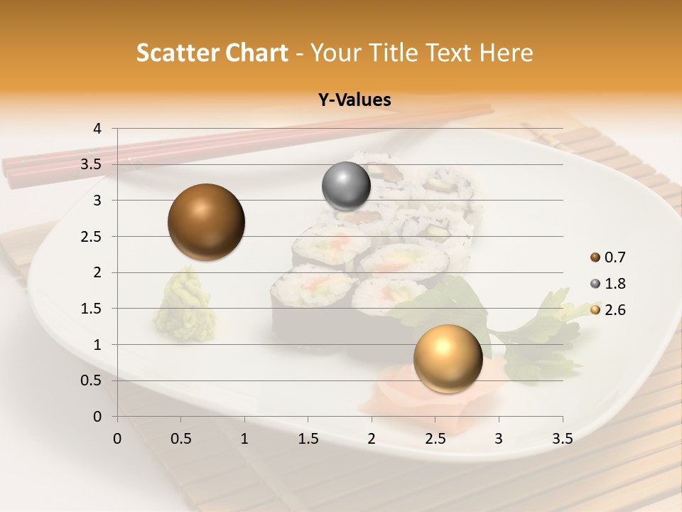 Isolated Food Product PowerPoint Template