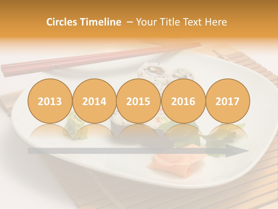 Isolated Food Product PowerPoint Template