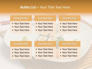 Isolated Food Product PowerPoint Template