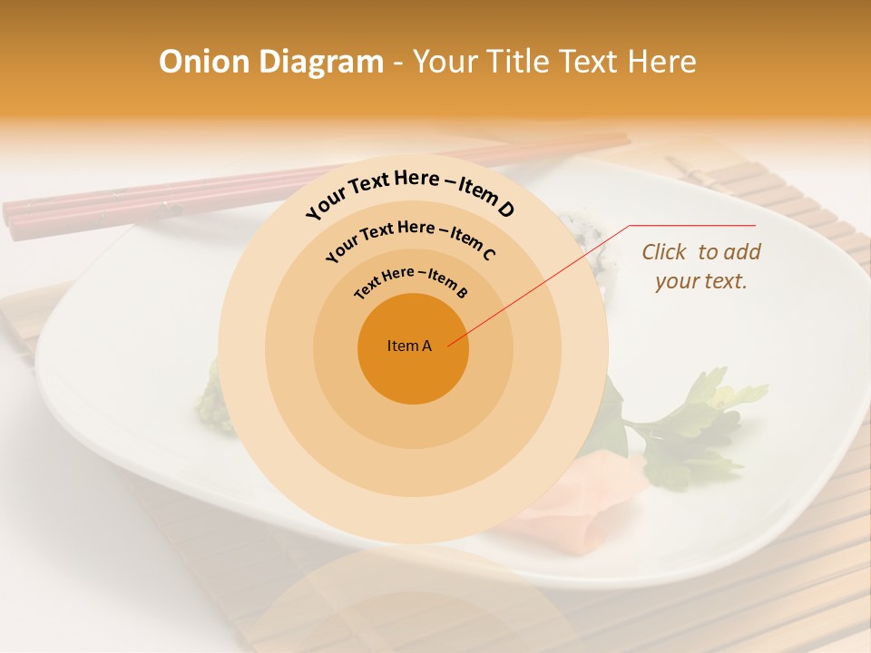 Isolated Food Product PowerPoint Template