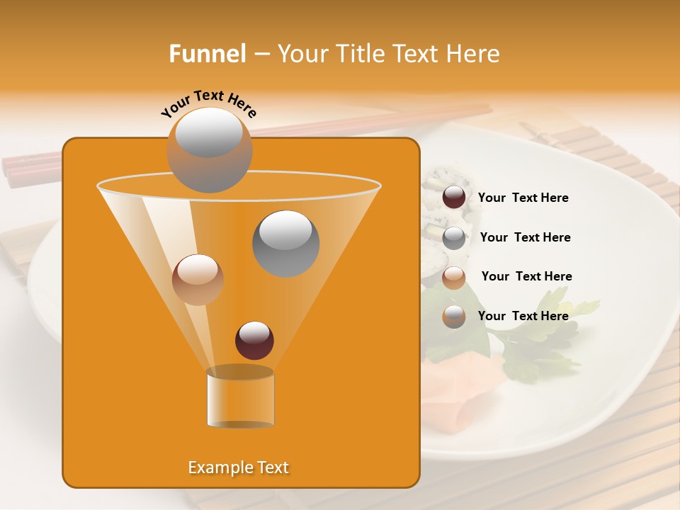 Isolated Food Product PowerPoint Template