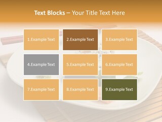 Isolated Food Product PowerPoint Template