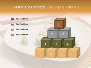 Isolated Food Product PowerPoint Template