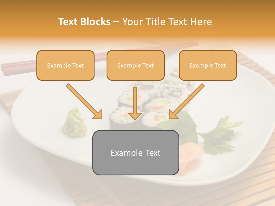 Isolated Food Product PowerPoint Template