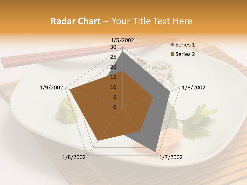 Isolated Food Product PowerPoint Template