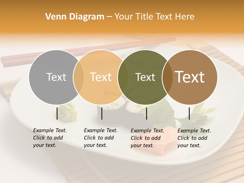 Isolated Food Product PowerPoint Template