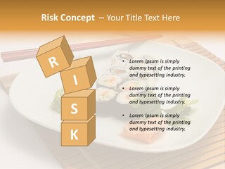 Isolated Food Product PowerPoint Template