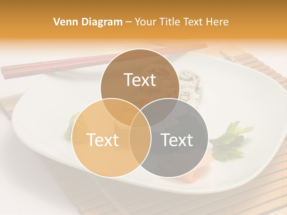 Isolated Food Product PowerPoint Template