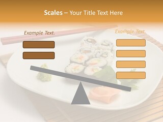 Isolated Food Product PowerPoint Template