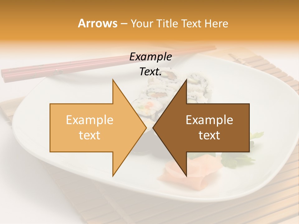 Isolated Food Product PowerPoint Template