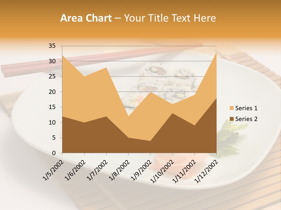 Isolated Food Product PowerPoint Template