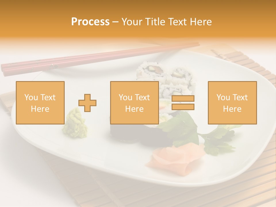 Isolated Food Product PowerPoint Template