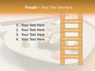 Isolated Food Product PowerPoint Template