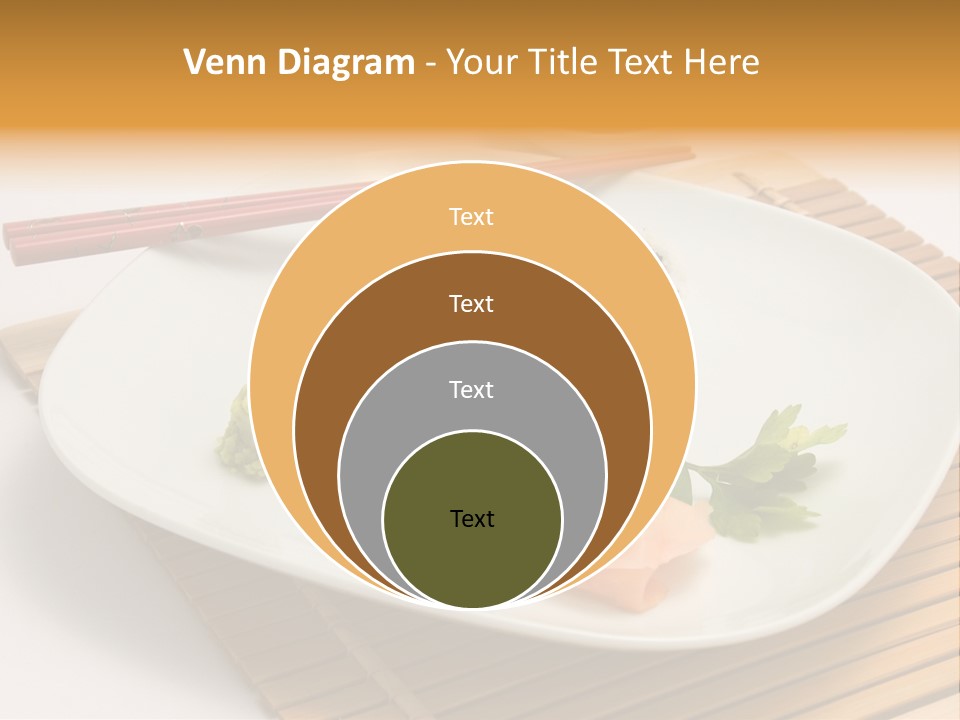 Isolated Food Product PowerPoint Template