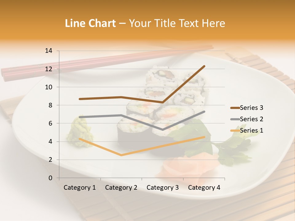 Isolated Food Product PowerPoint Template