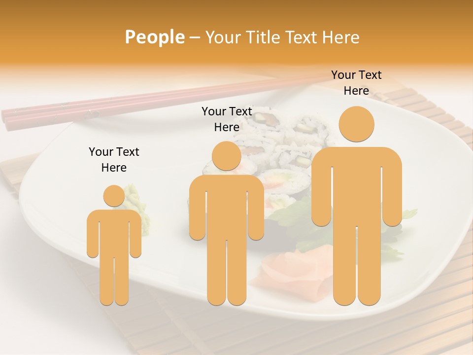 Isolated Food Product PowerPoint Template