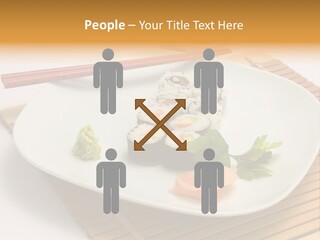Isolated Food Product PowerPoint Template