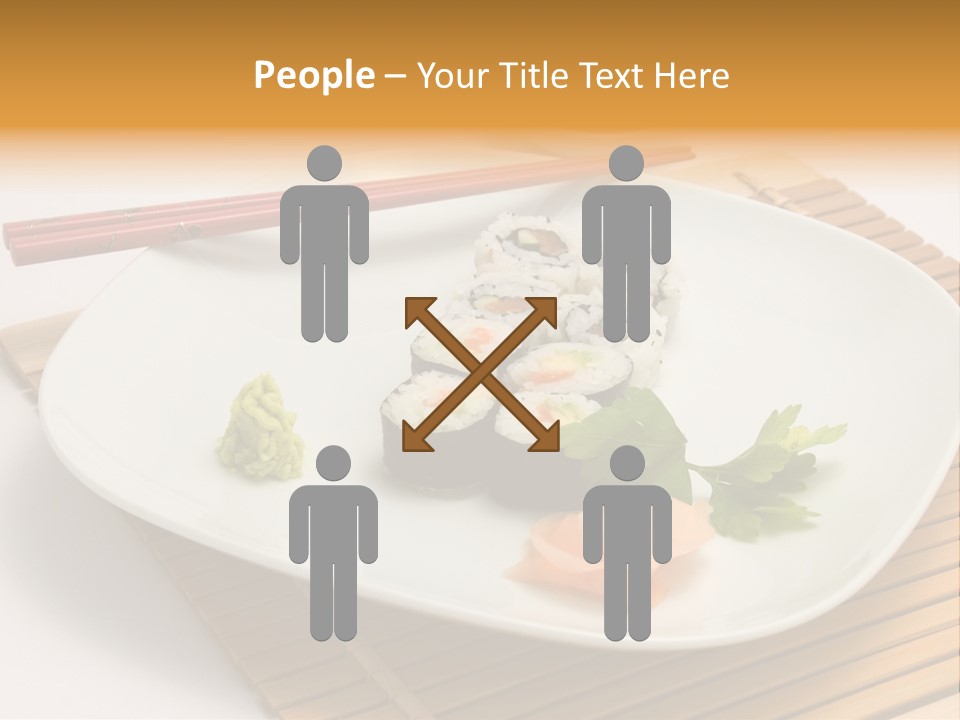 Isolated Food Product PowerPoint Template