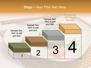 Isolated Food Product PowerPoint Template
