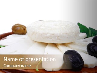 Isolated Food Product PowerPoint Template