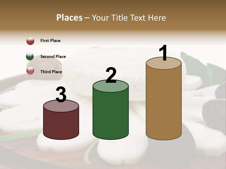 Isolated Food Product PowerPoint Template