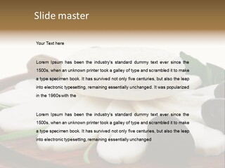 Isolated Food Product PowerPoint Template