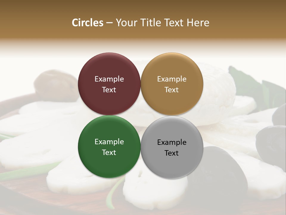 Isolated Food Product PowerPoint Template