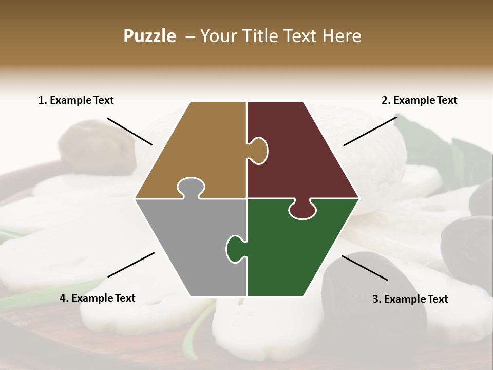 Isolated Food Product PowerPoint Template