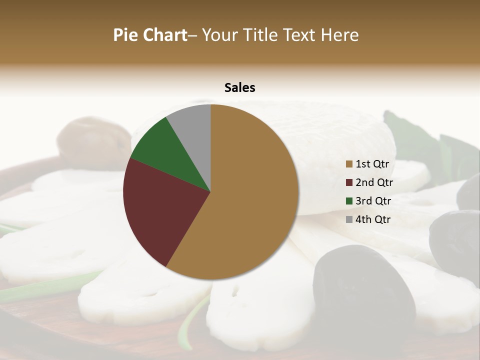Isolated Food Product PowerPoint Template