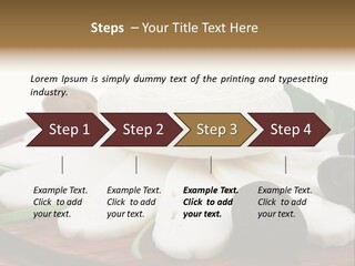 Isolated Food Product PowerPoint Template