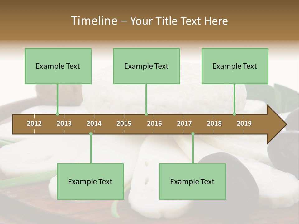 Isolated Food Product PowerPoint Template