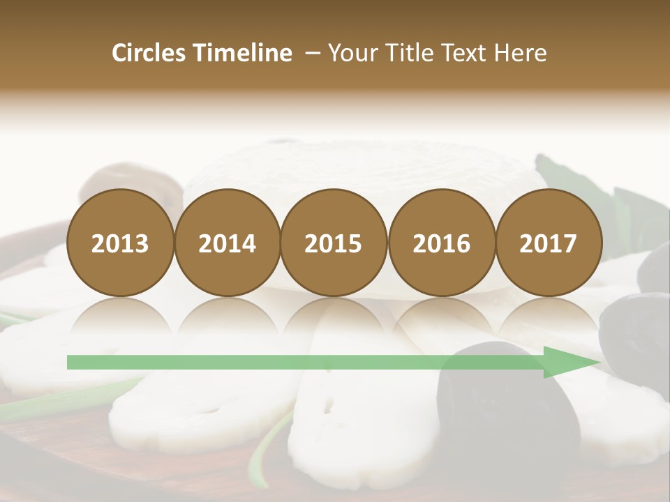 Isolated Food Product PowerPoint Template