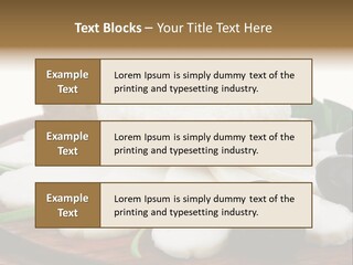 Isolated Food Product PowerPoint Template