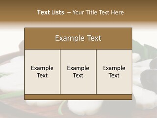 Isolated Food Product PowerPoint Template