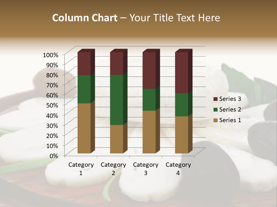 Isolated Food Product PowerPoint Template