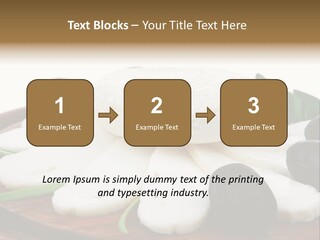 Isolated Food Product PowerPoint Template
