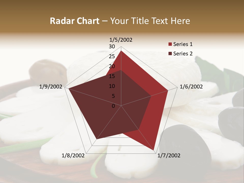 Isolated Food Product PowerPoint Template