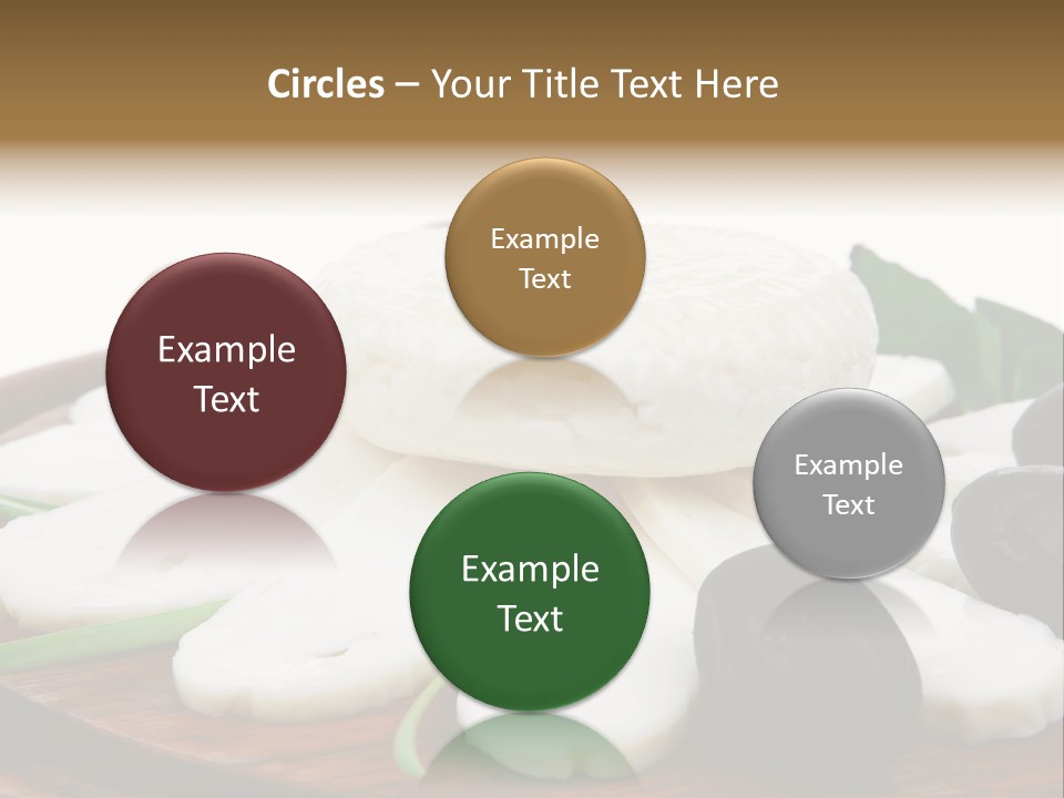 Isolated Food Product PowerPoint Template