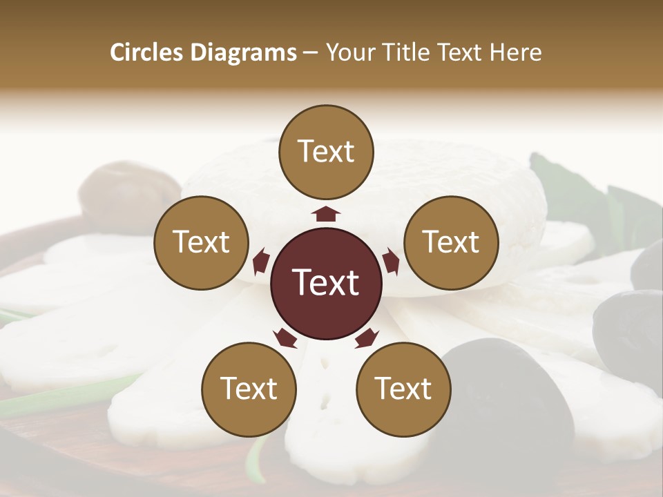 Isolated Food Product PowerPoint Template