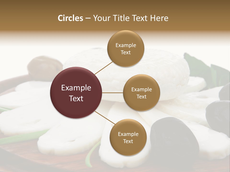 Isolated Food Product PowerPoint Template