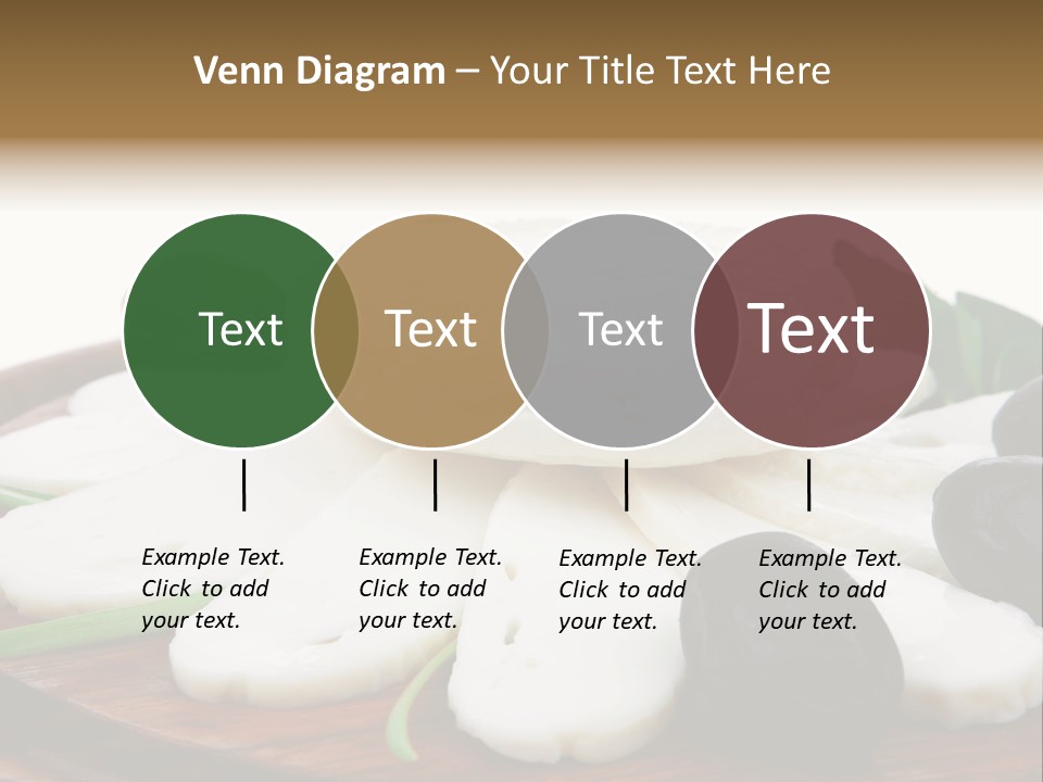 Isolated Food Product PowerPoint Template